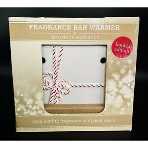 Wax Warmer Bakers Box Ceramic Peppermint Candy Cane Fragrance Bar Gift Electric
